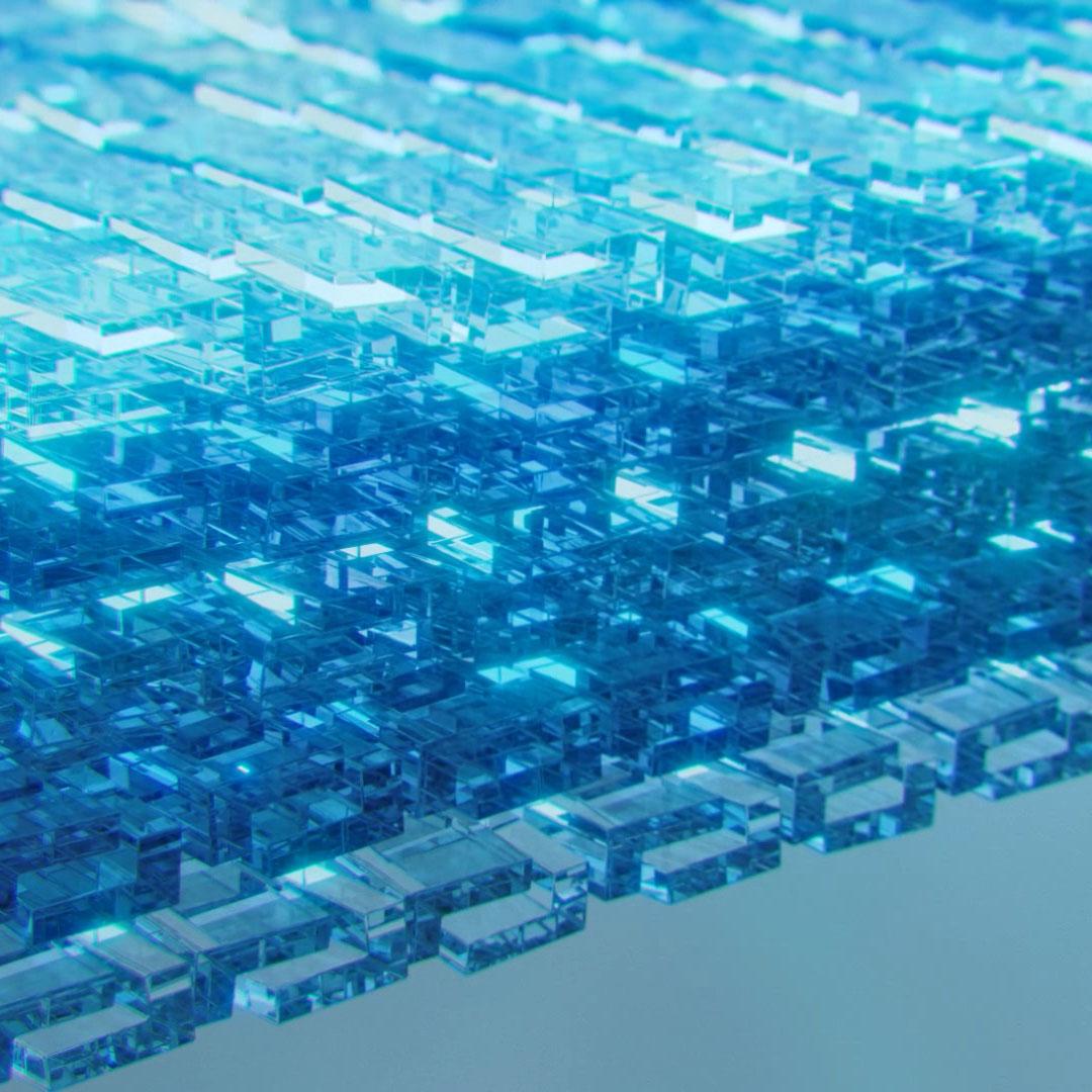 CGI of ultra-thin coating layers not compressed as for conventional anti-reflective coatings.