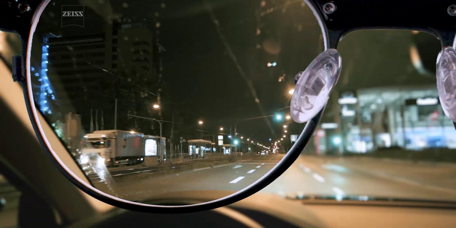 Developing spectacle lenses for driving